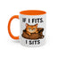 Animal Mug - If I Fits I Sits