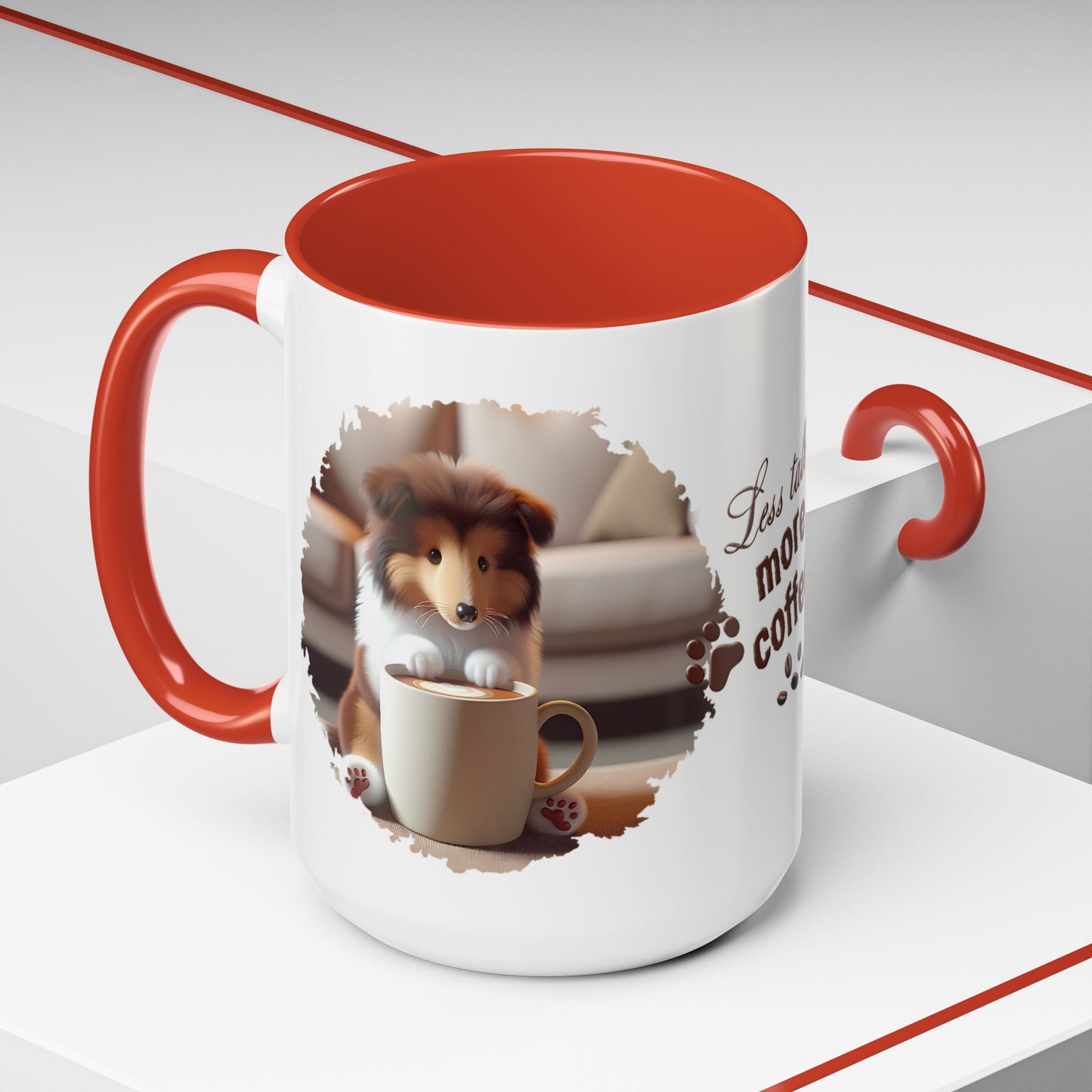 Animal Mug - Dog Coffee Wrap 36