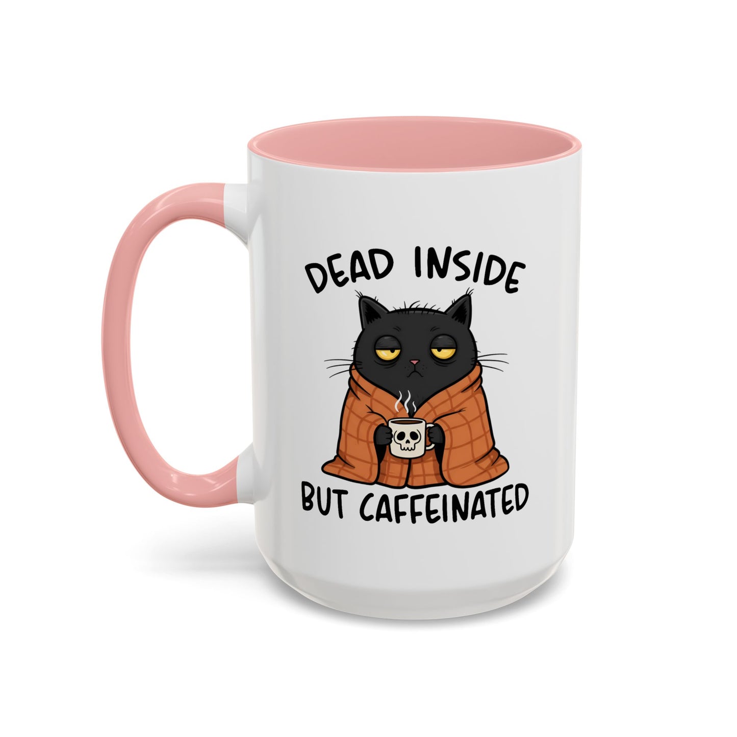 Animal Mug - Dead Inside But Caffeinated