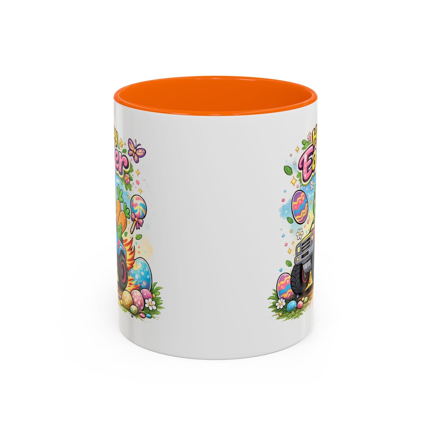 Easter Mug - Dinosaur Monster Truck