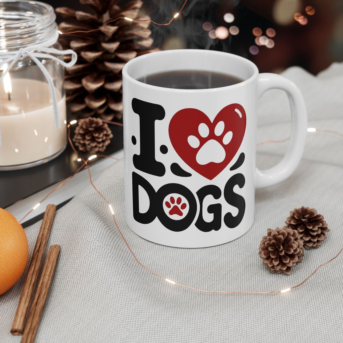 Animal Mug - I Love Dogs