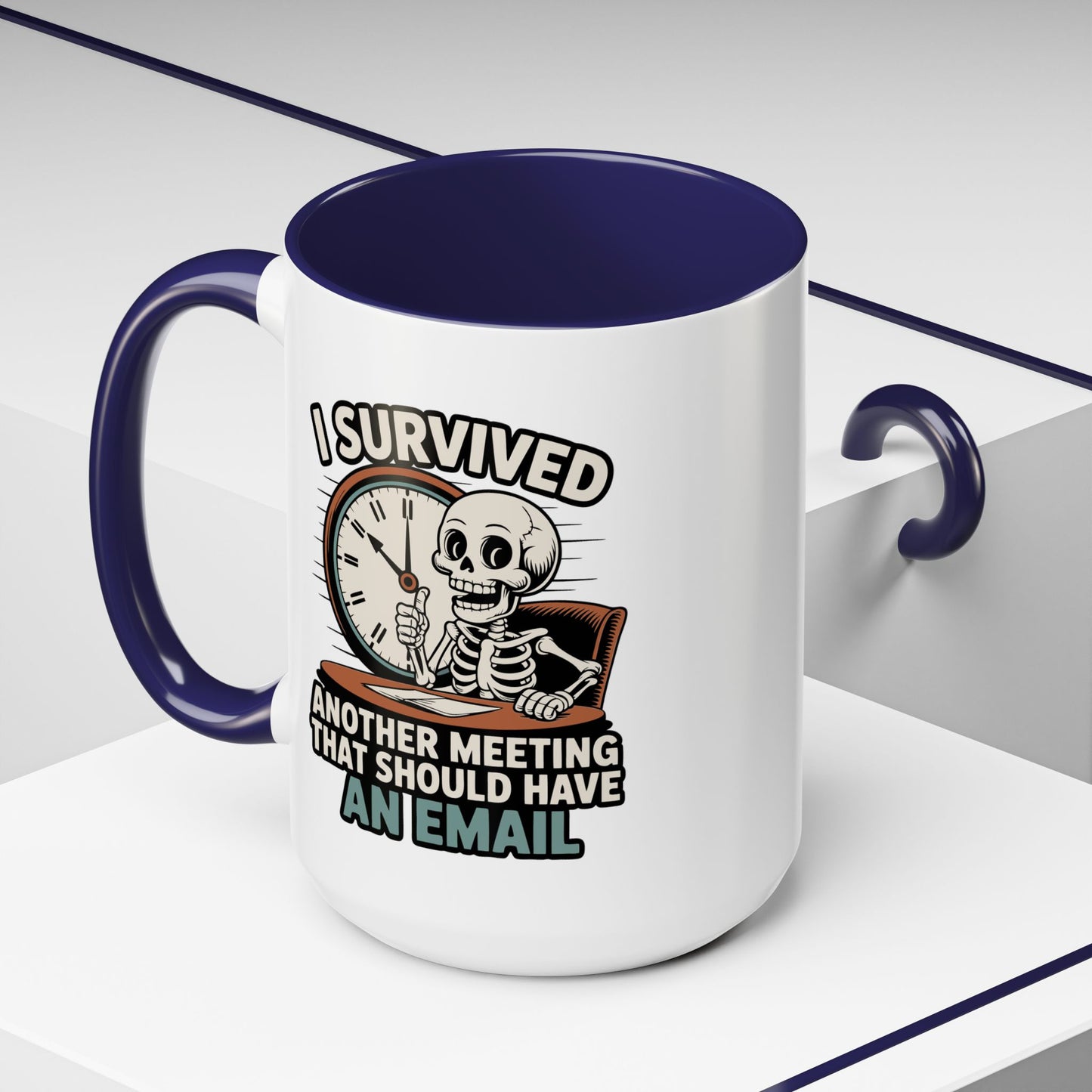 Office Mug - I Survived Another Meeting