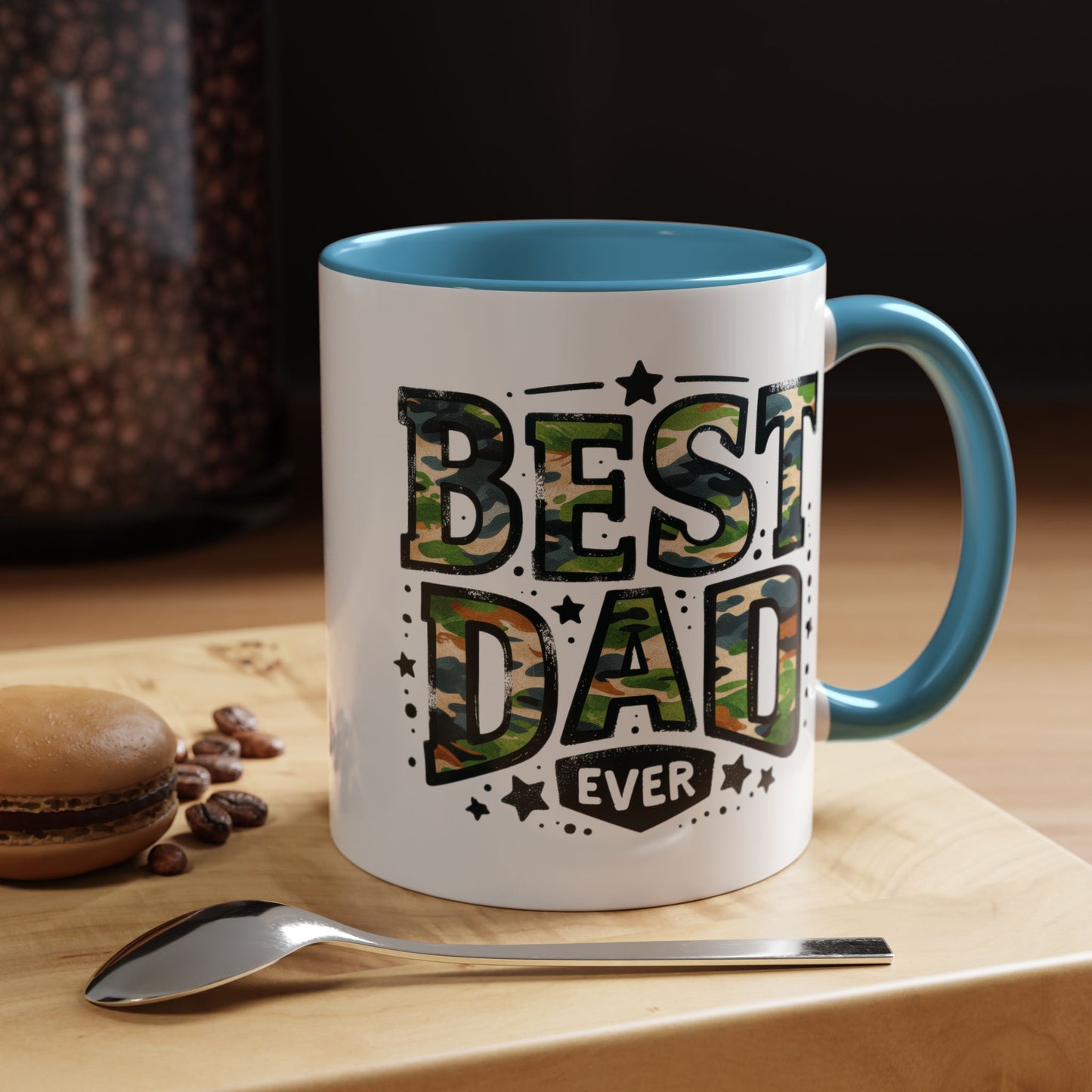 Father's Day Mug - Best Dad Ever Cammo