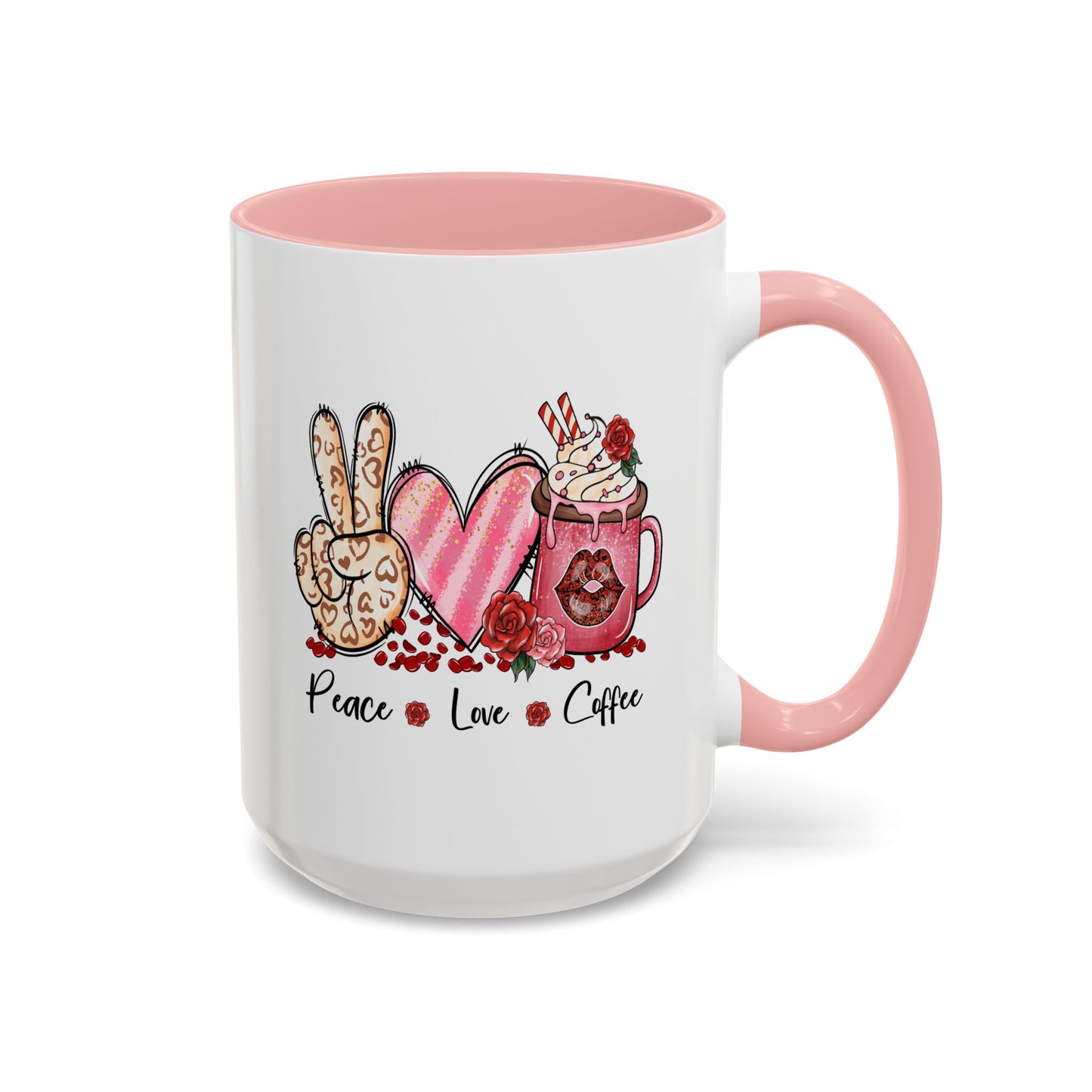 Humor Mug - Peace Love Coffee