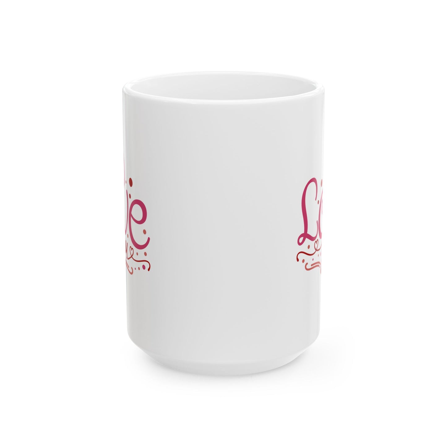 Valentine's Day Mug - Love You Graphic