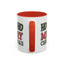 Christmas Mug - Ho Ho Ho Merry Christmas Green & Red Text