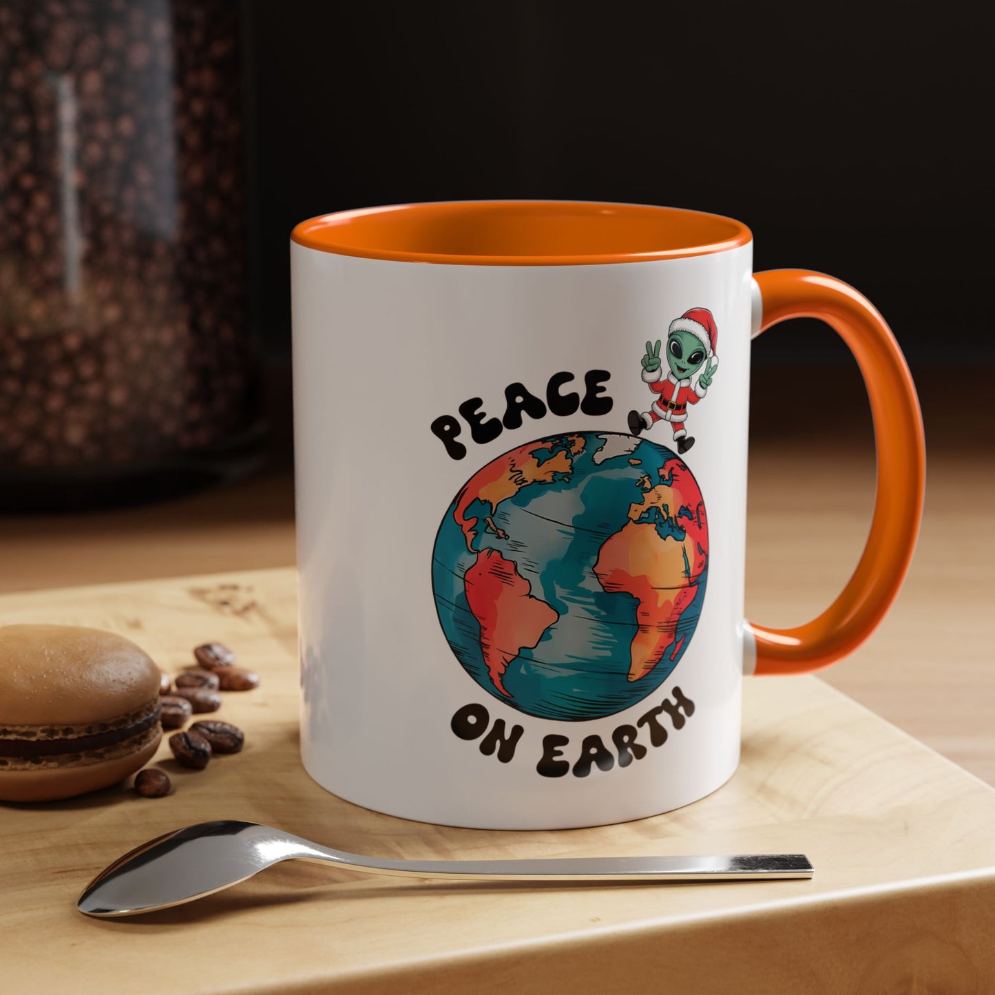 Alien Mug - Peace On Earth