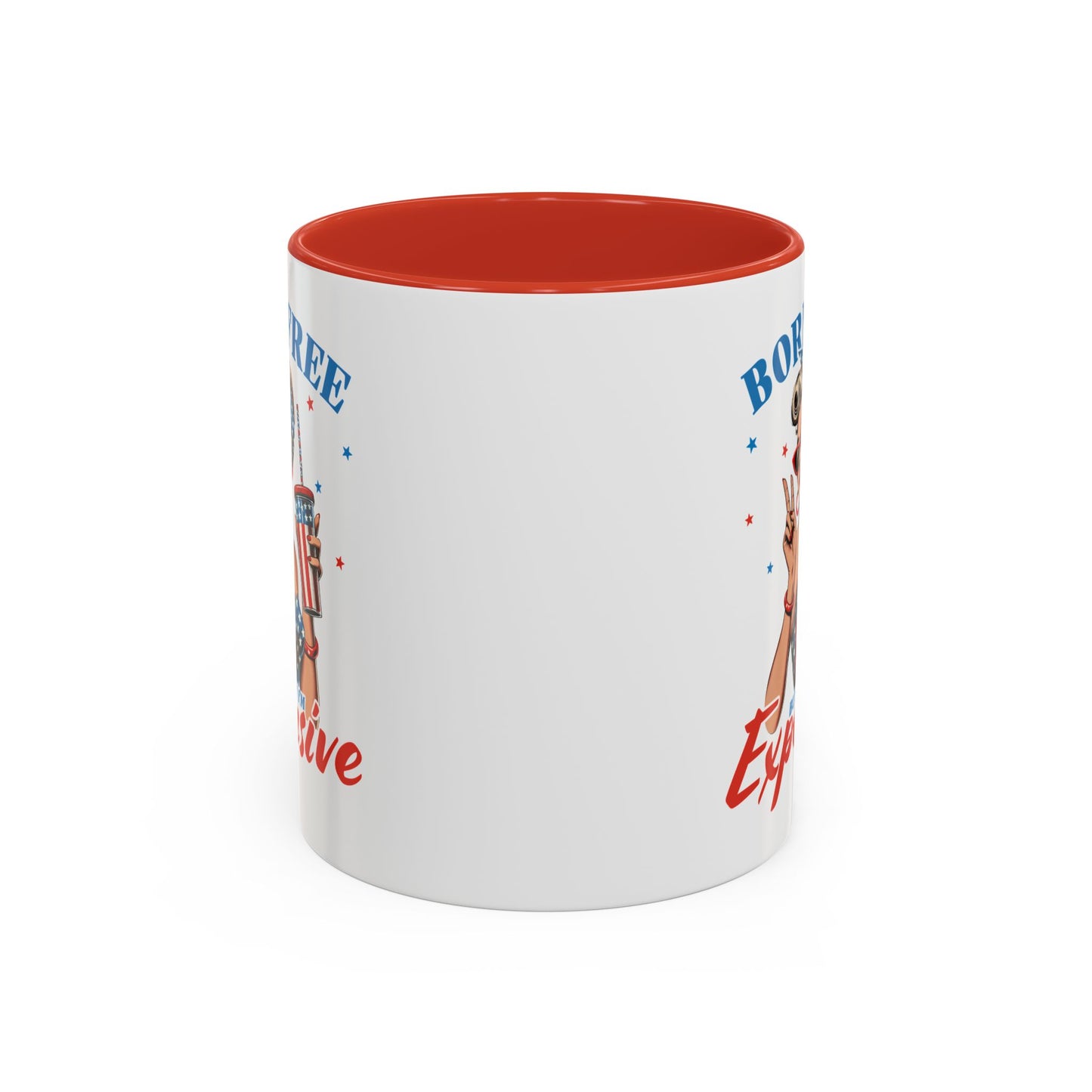 4th of July Mug - Born Free But Now I'm Expensive