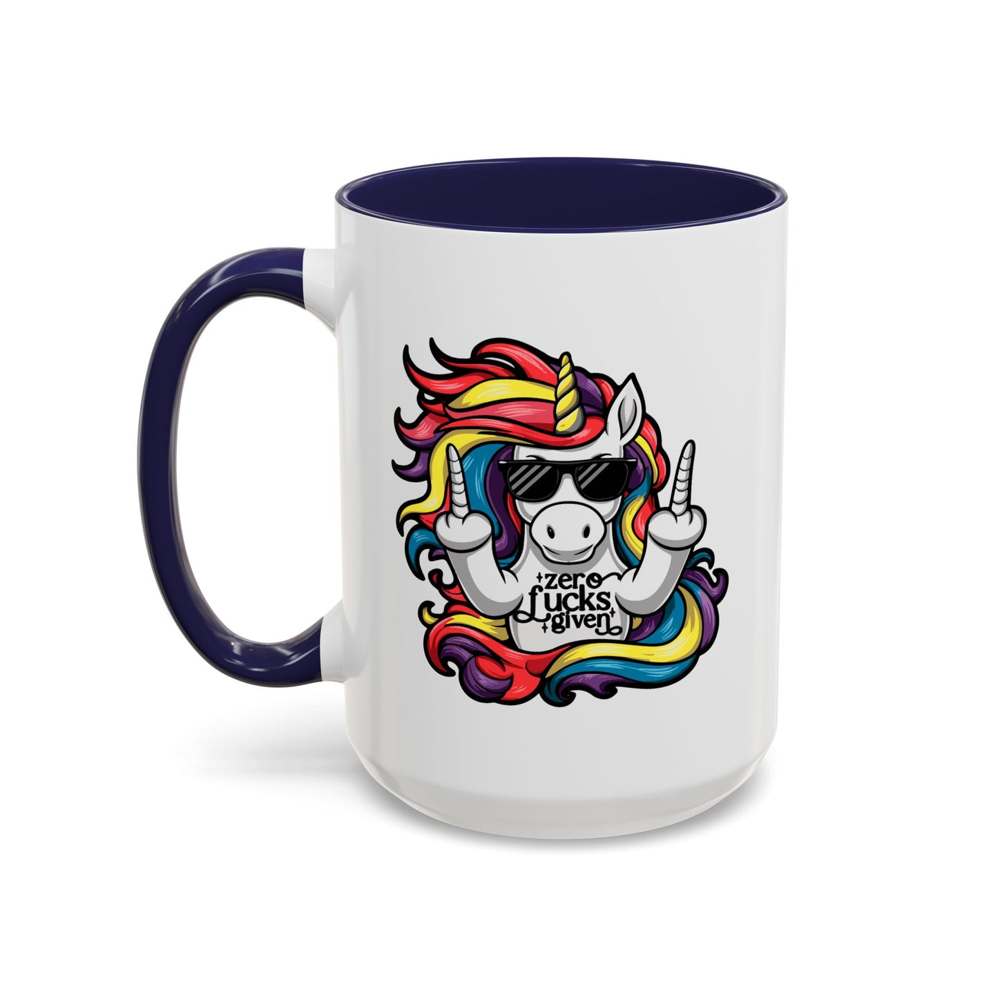 Adult Mug - Zero Fucks Given Unicorn