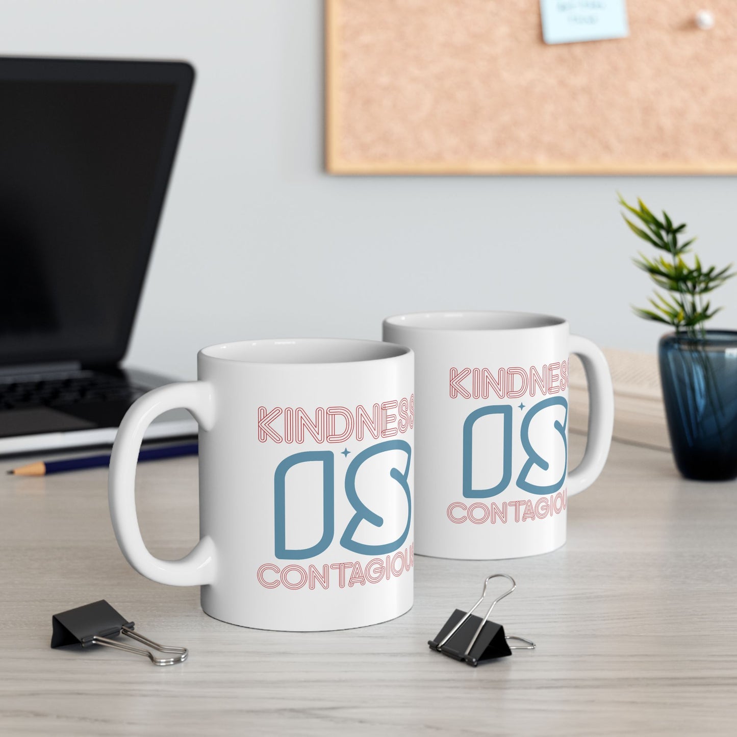 Wellness Mug - Kindness is Contagious Sign