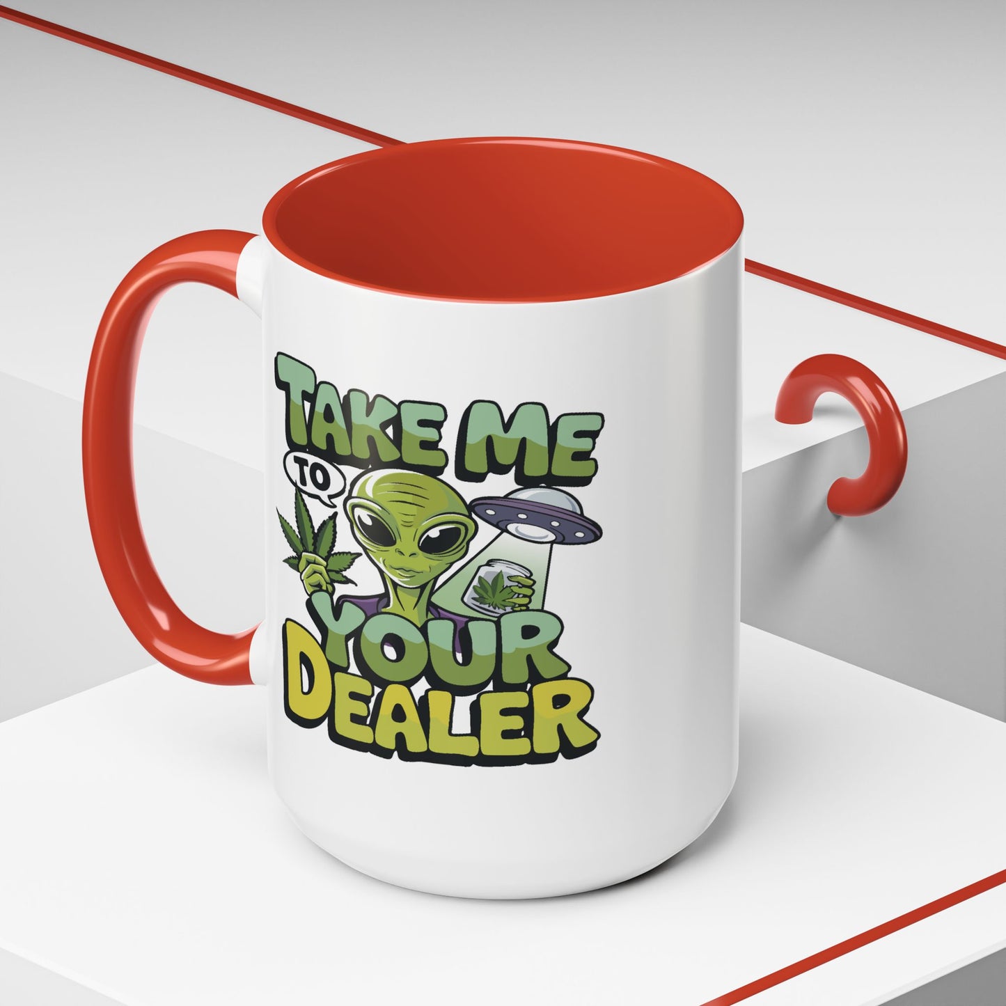 Adult Mug - Take Me To Your Dealer
