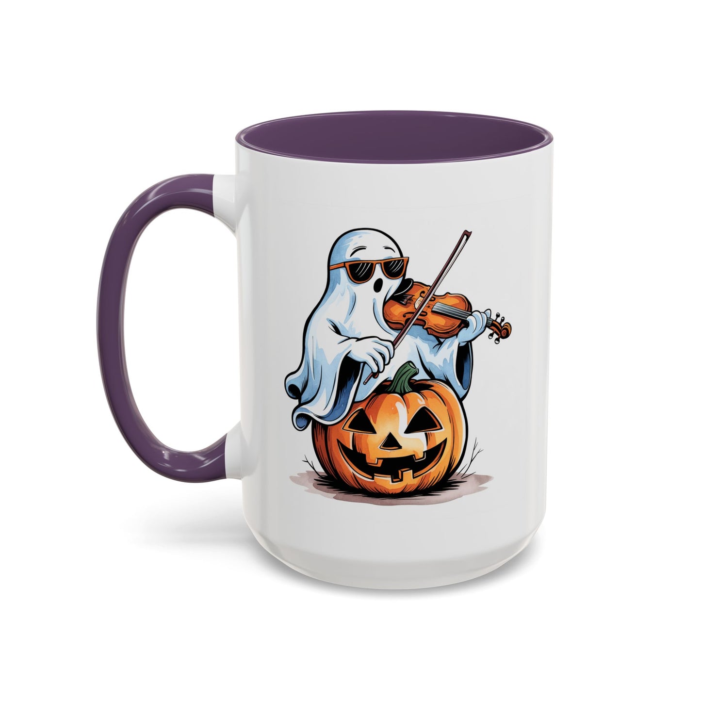 Halloween Mug - Violin Playing Ghost