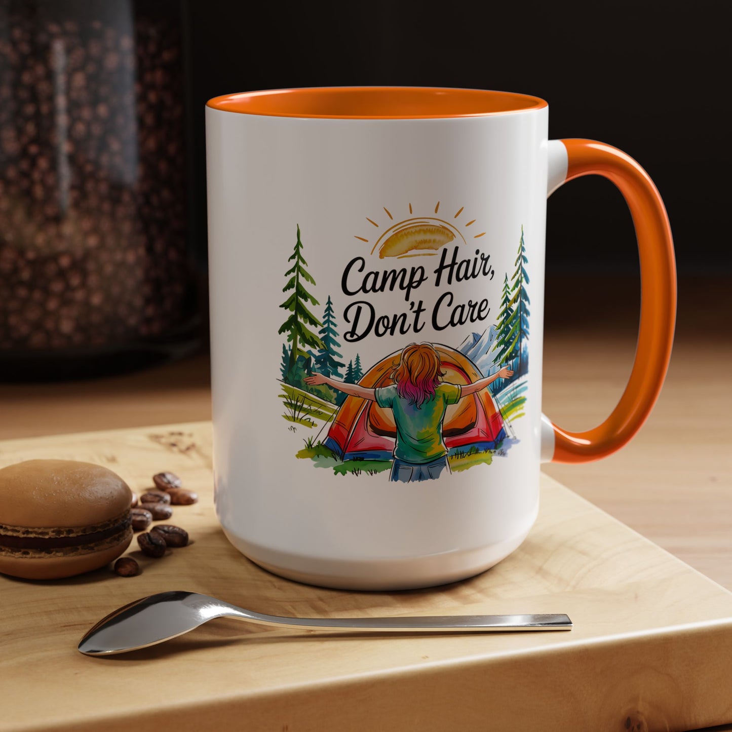 Adventure Mug - Camp Hair Don't Care
