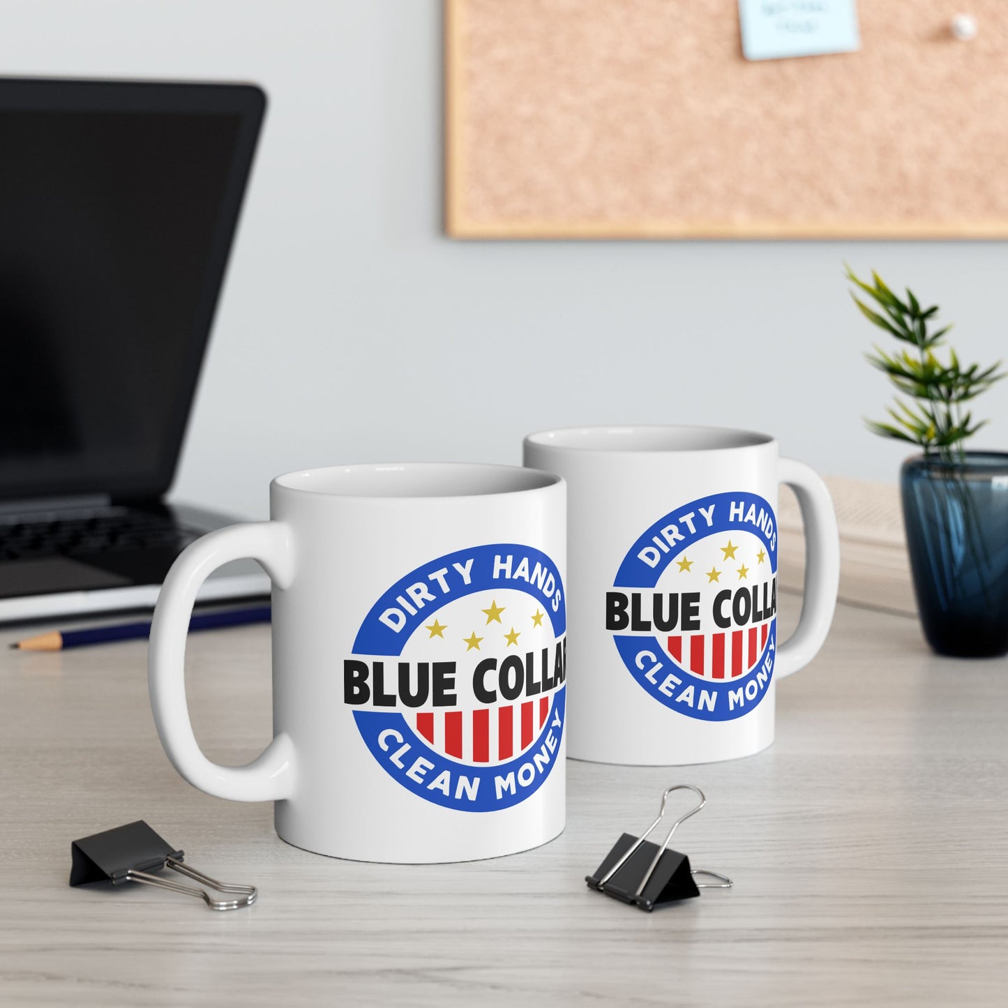 Humor Mug - Blue Collar