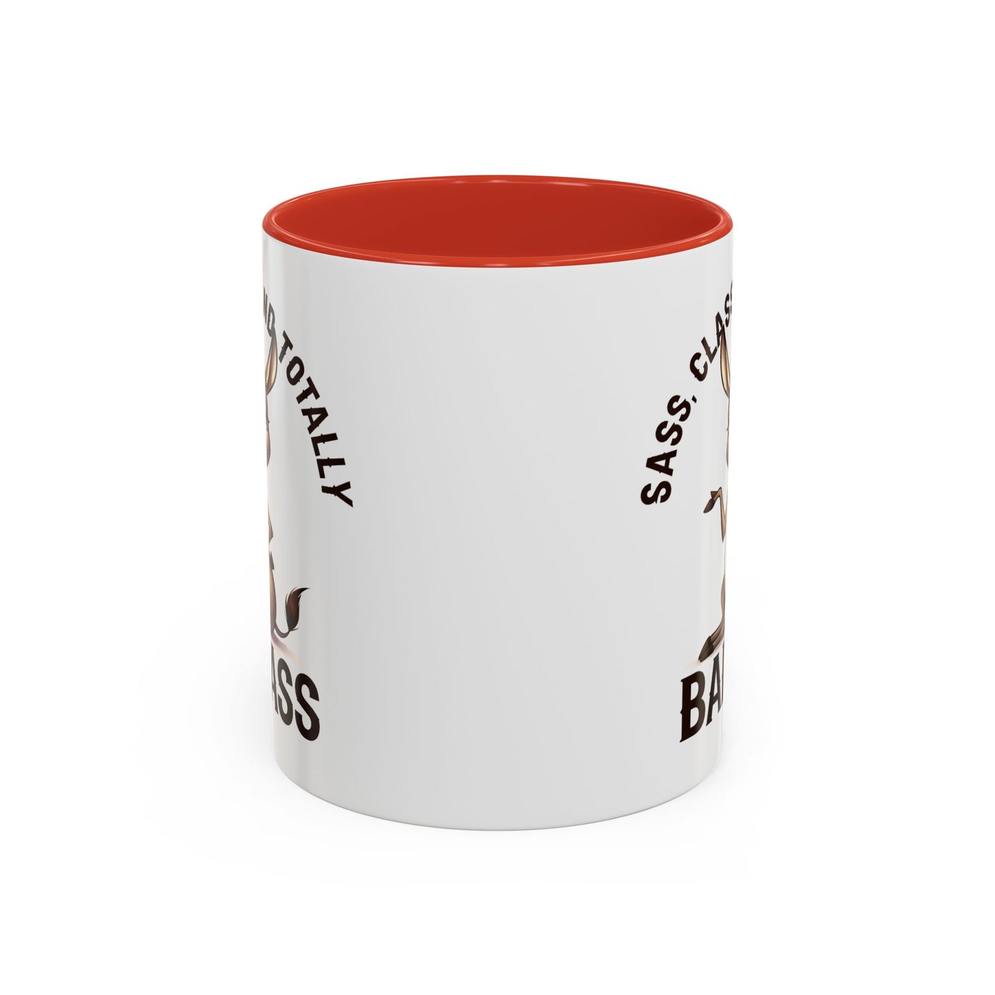 Humor Mug - Sass, Class And Totally Bad Ass Female