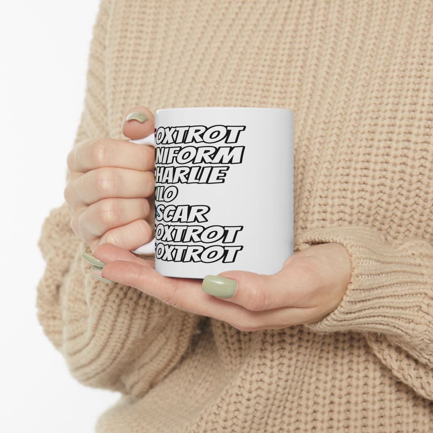 Adult Mug - Phonetic Fuck Off