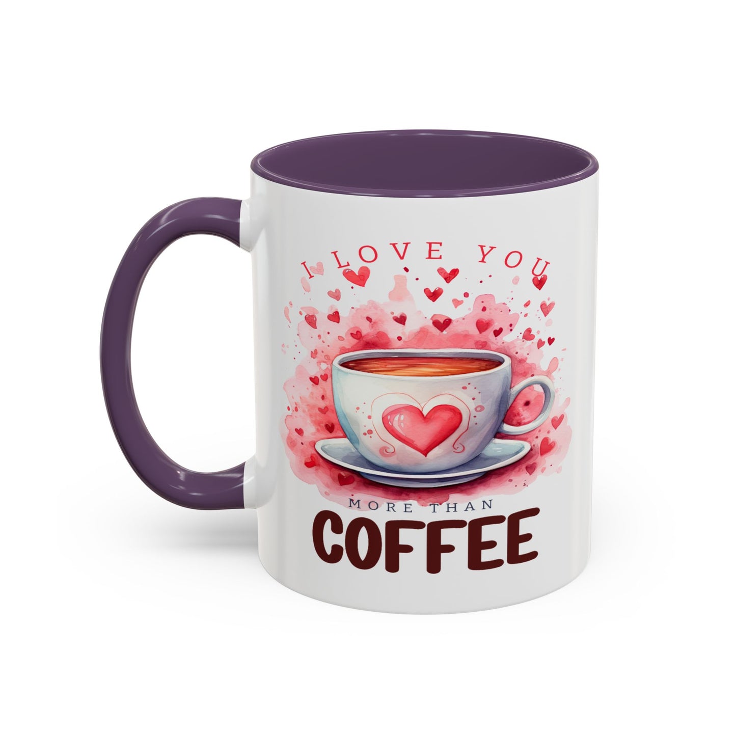 Anniversary Mug - I Love You More Than Coffee