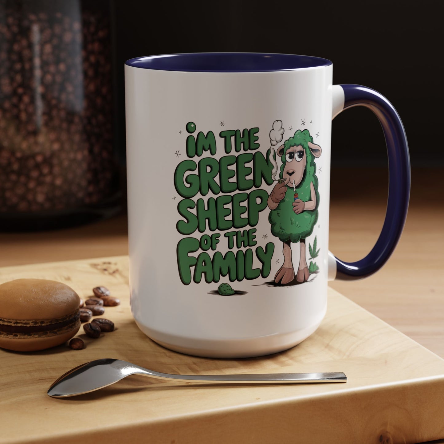 Adult Mug - I'm The Green Sheep