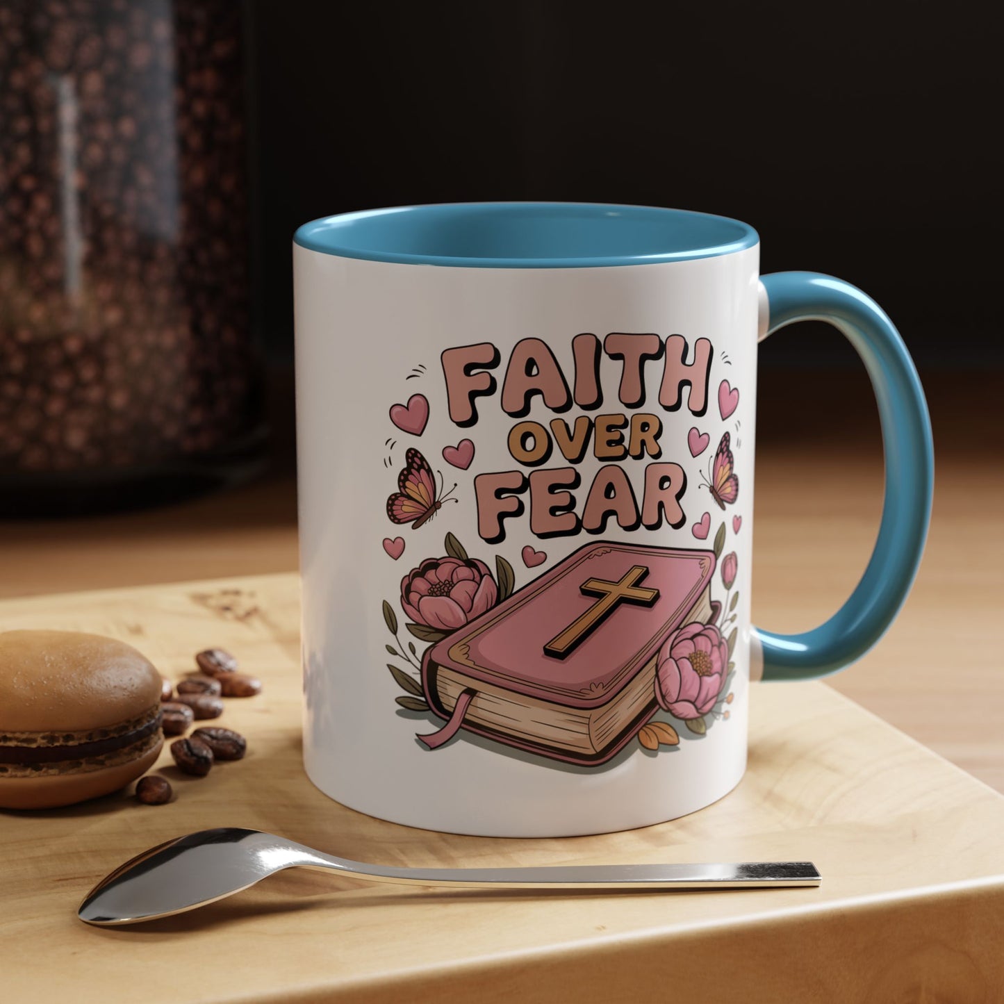 Religious Mug - Faith Over Fear
