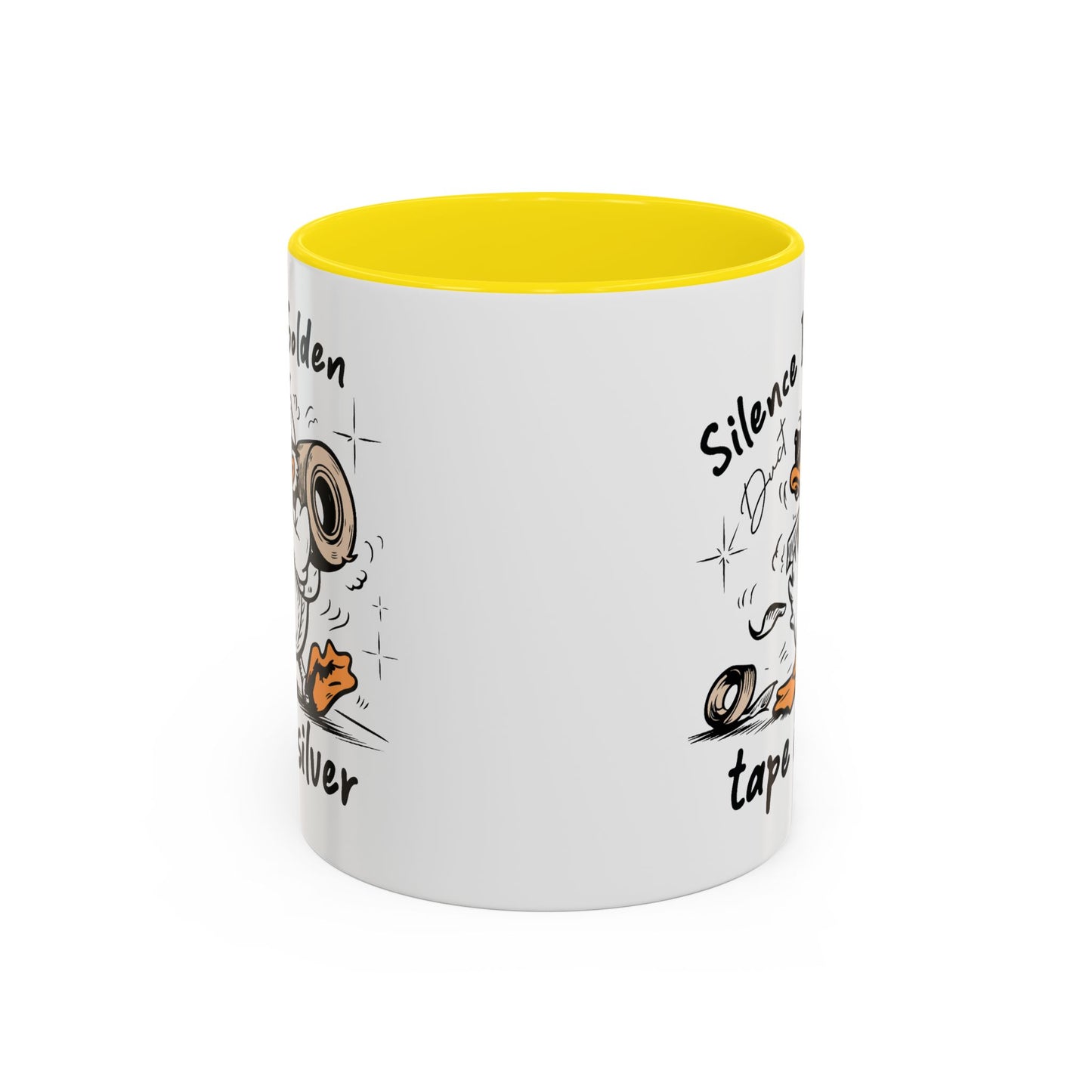 Humor Mug - Silence is Golden Duct Tape is Silver