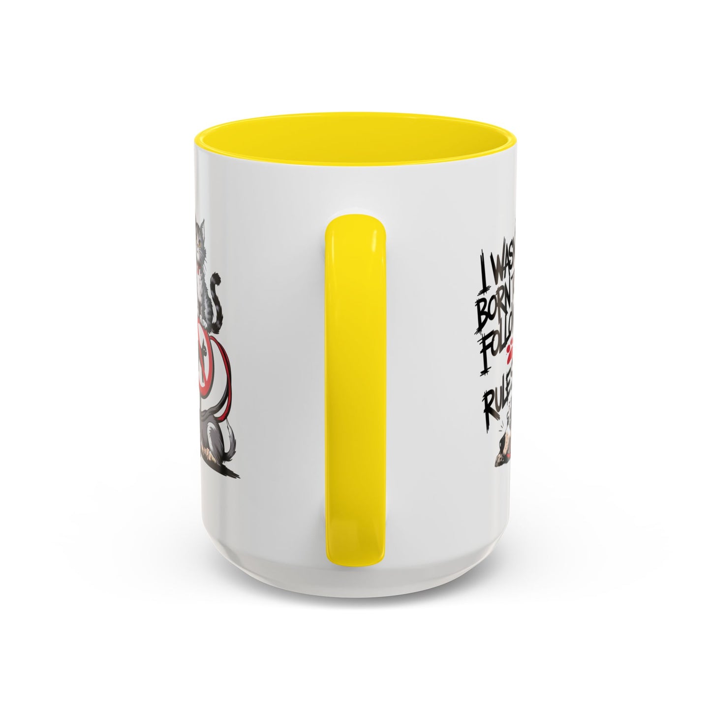 Animal Mug - I Wasn't Born To Follow Rules