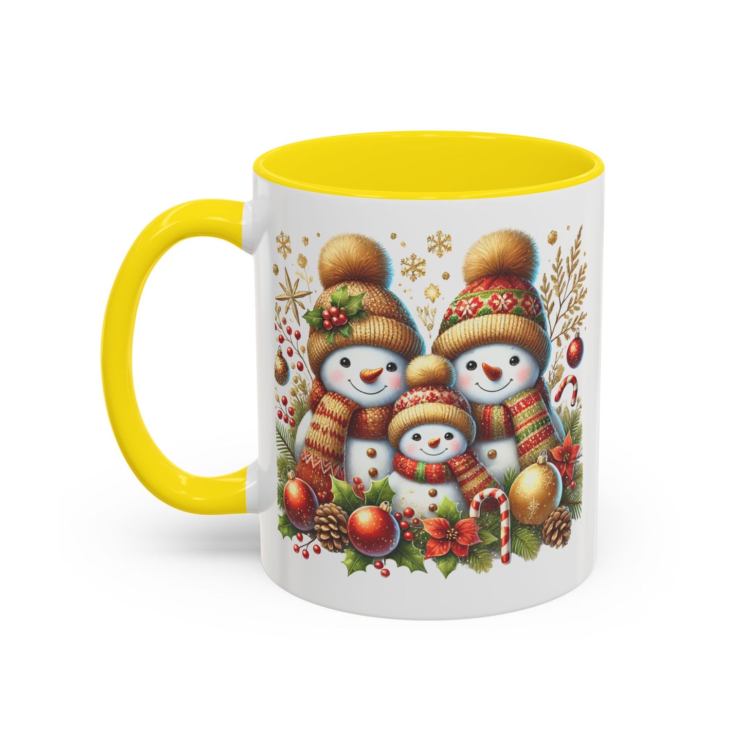 Christmas Mug - Gingerbread Snowman Family 3