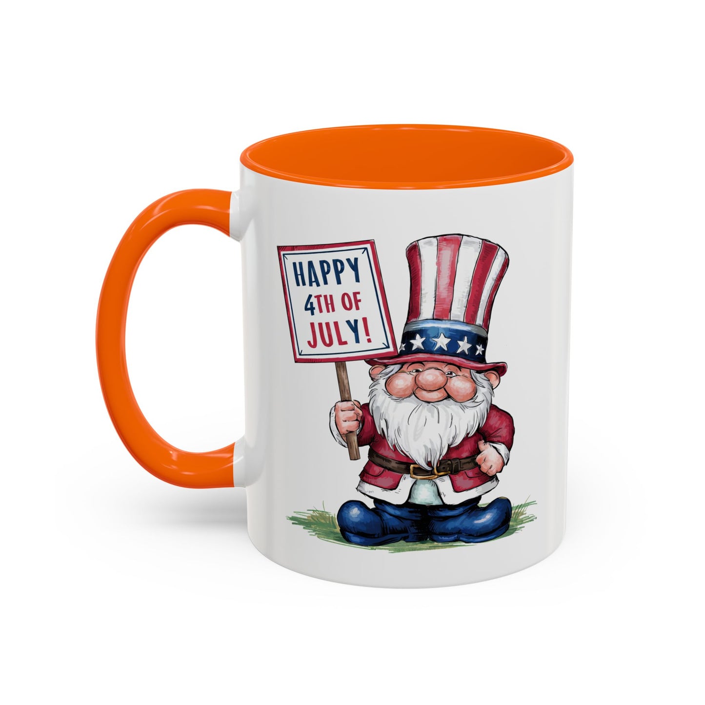 4th of July Mug - American Gnome 8