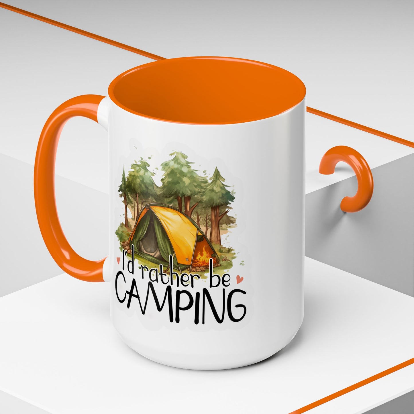 Adventure Mug - I'd Rather Be Camping Tent