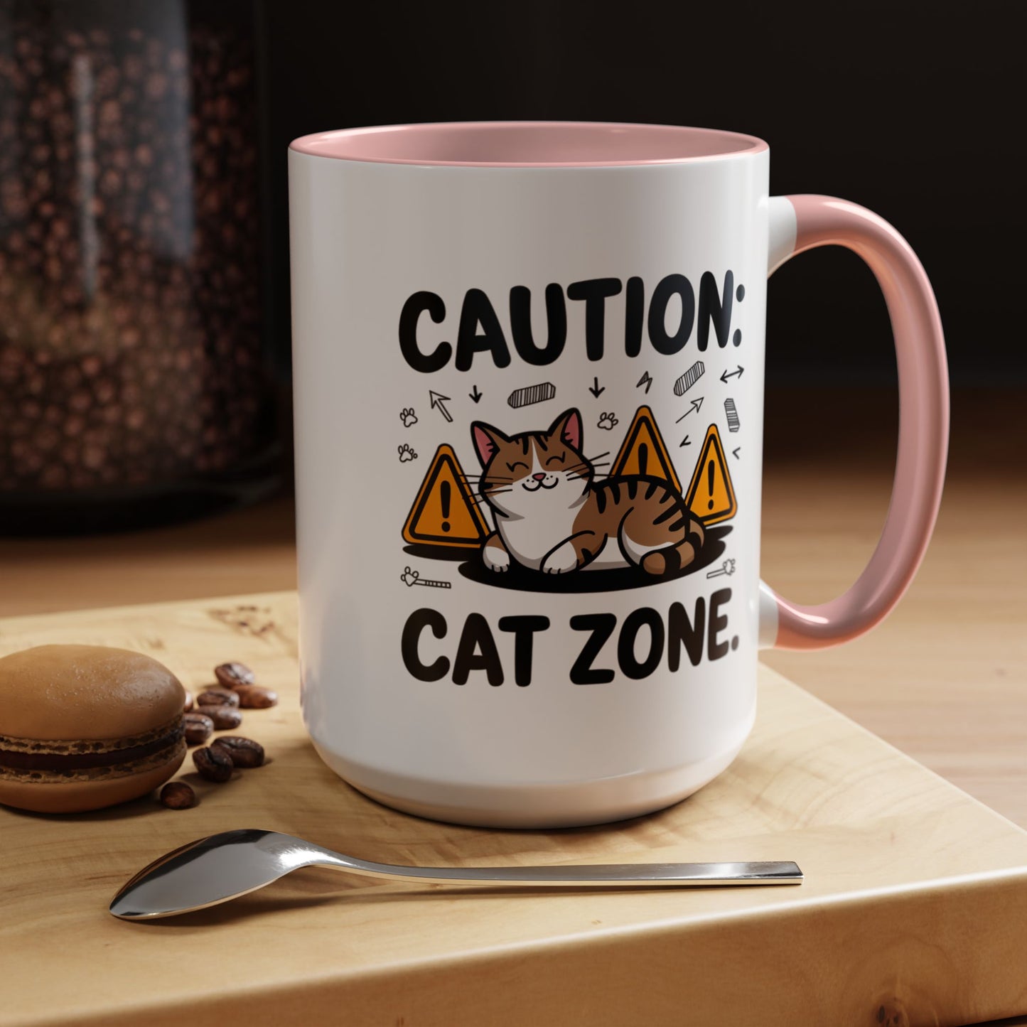 Animal Mug - Caution: Cat Zone