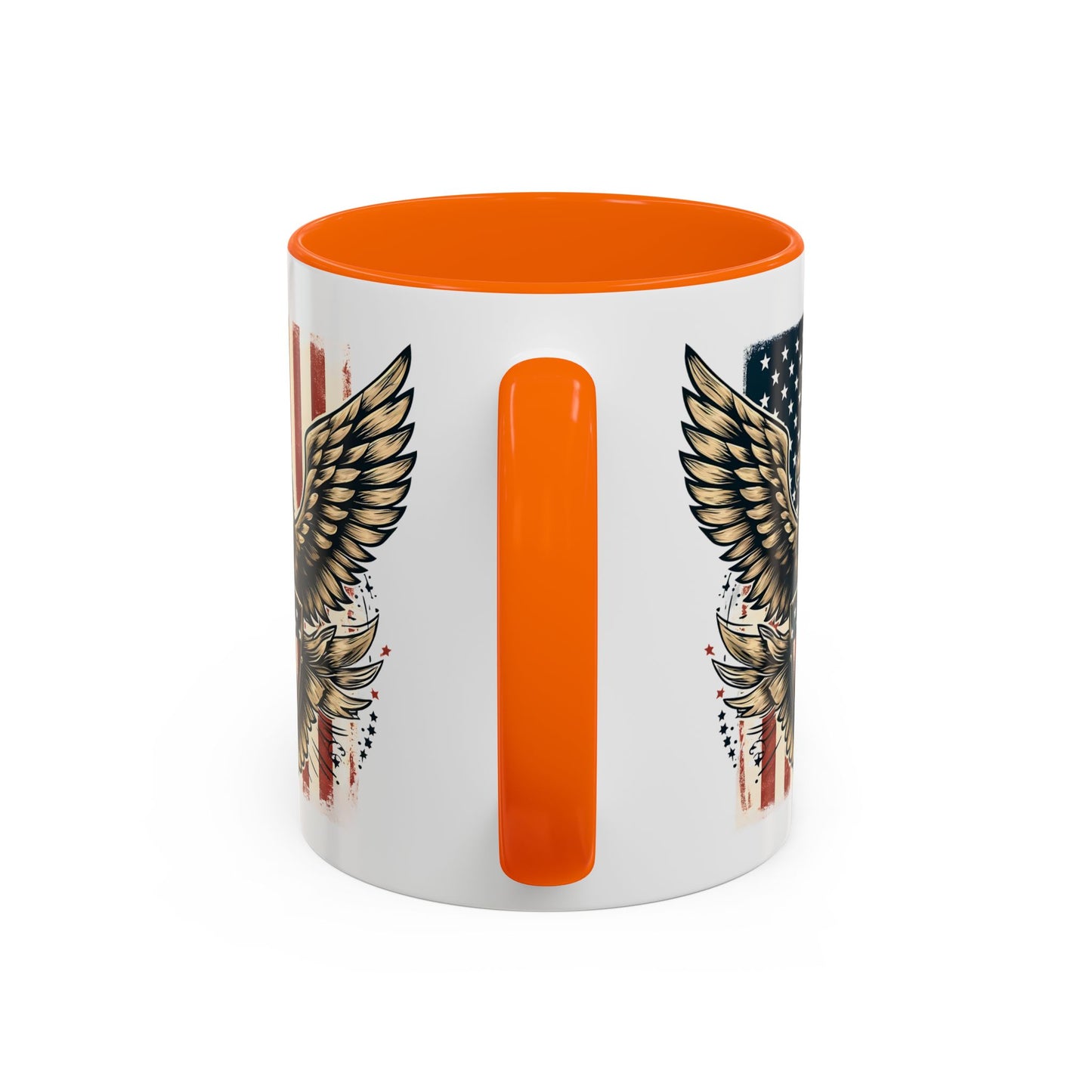 4th of July Mug - American Bald Eagle Flag 9