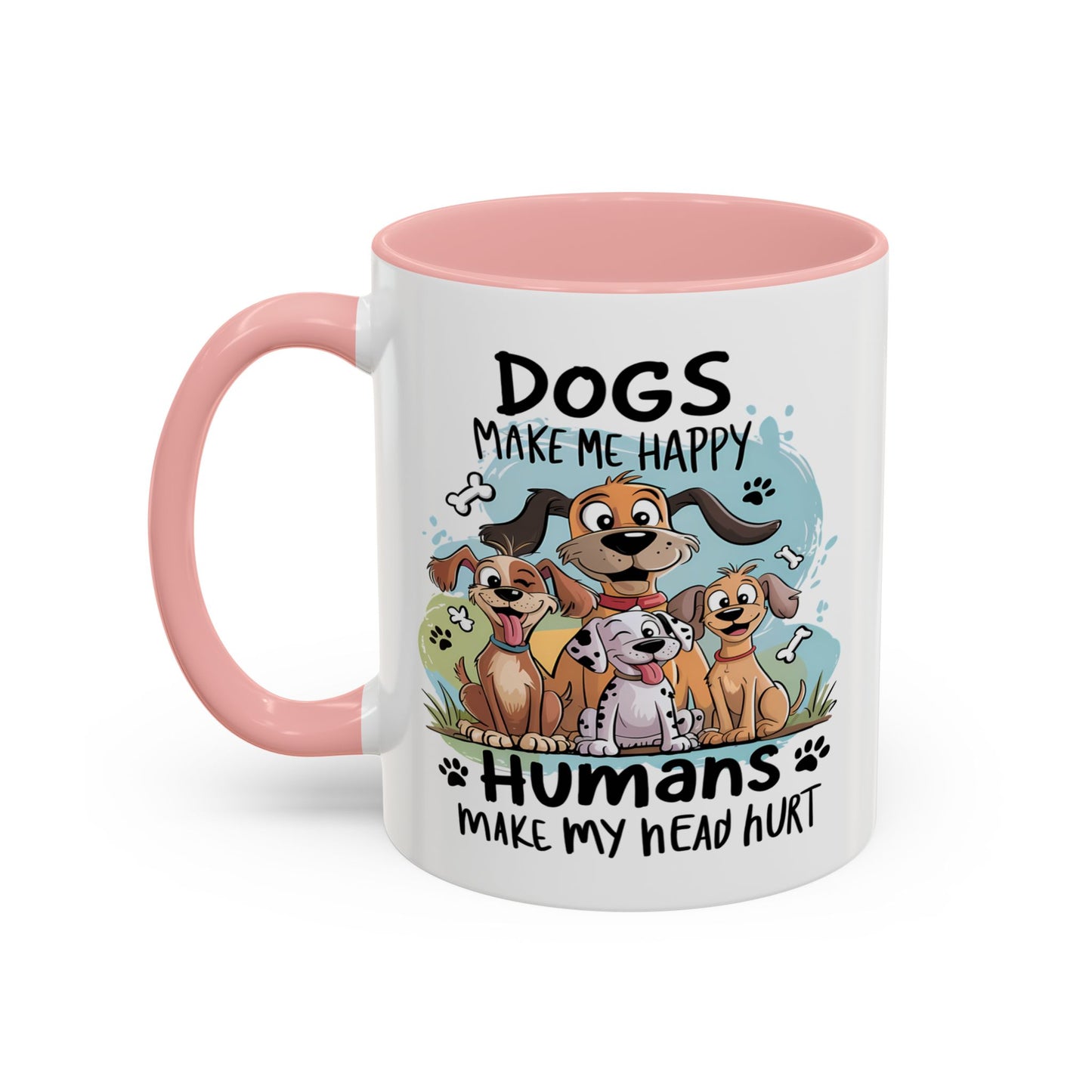 Animal Mug - Dogs Make Me Happy