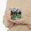 Artistic Mug - Felted Mountains