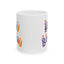 Birthday Mug - Happy Birthday Letter Candles
