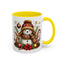 Christmas Mug - Gold Snowman