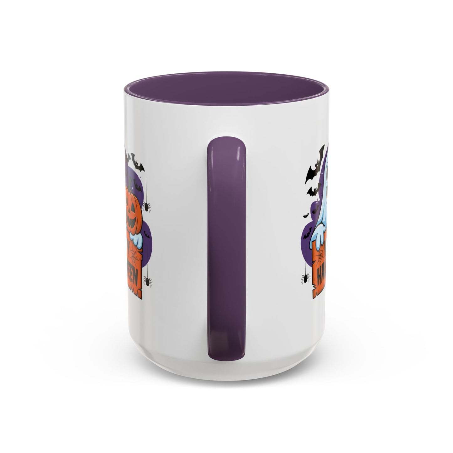 Halloween Mug - Winking Ghost With Pumpkin