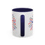4th of July Mug - Star Flag Fireworks