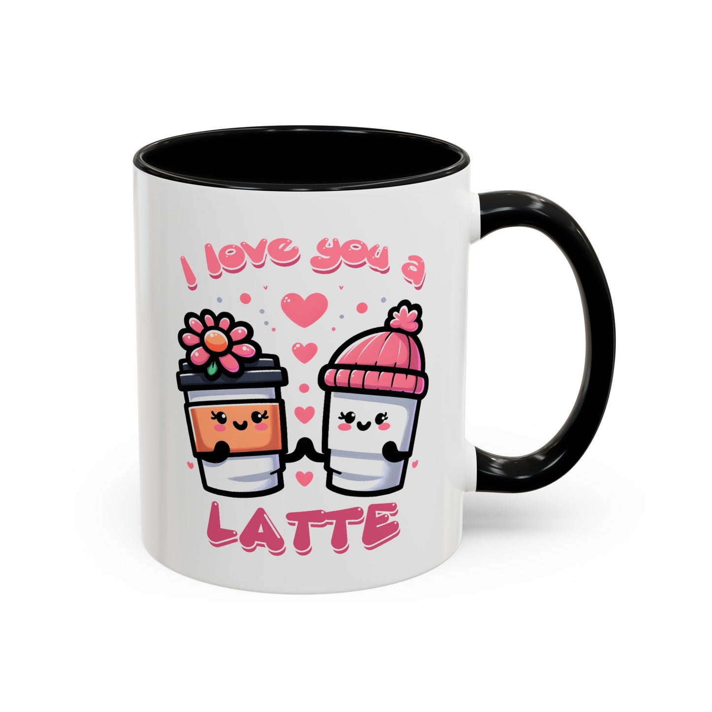 Valentine's Day Mug - I Love You A Latte Cute