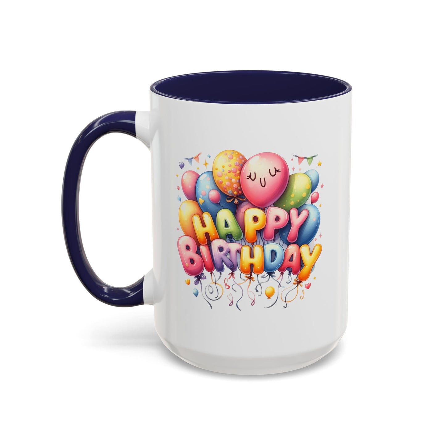 Birthday Mug - Happy Birthday Cute Balloon