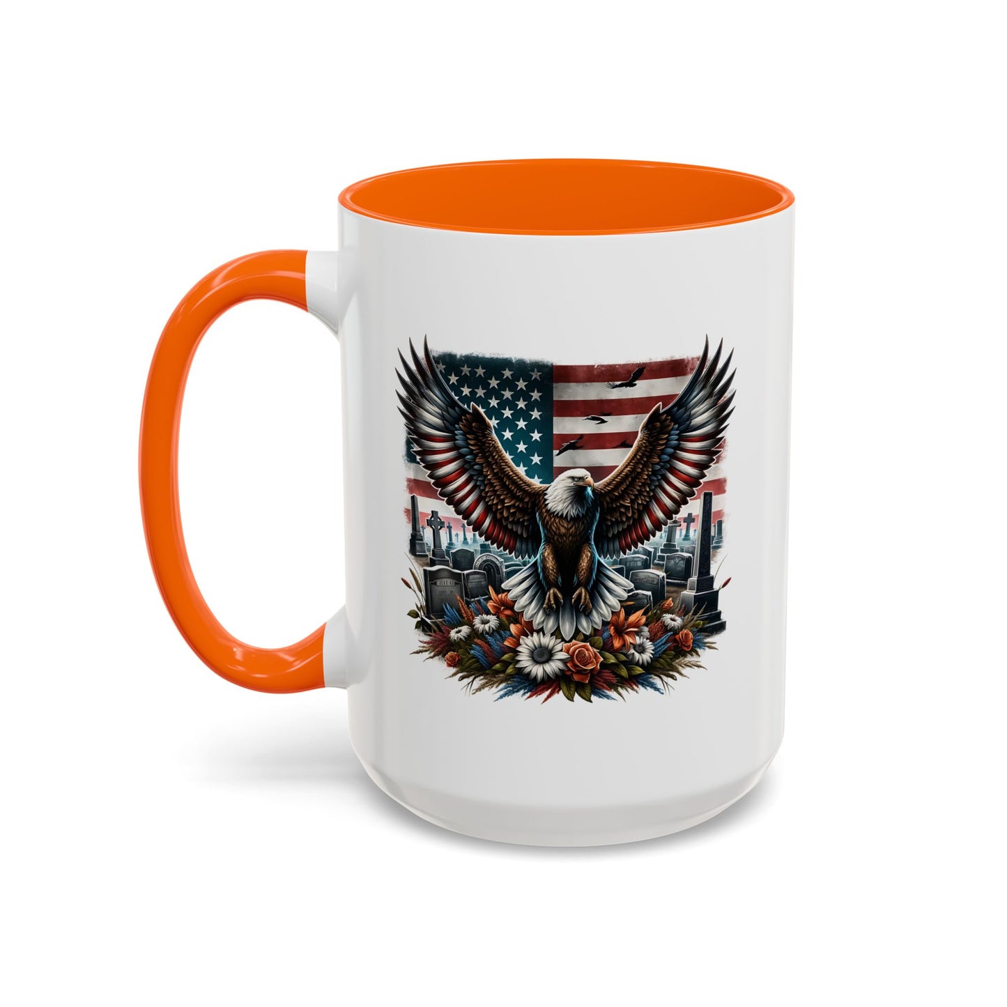 4th of July Mug - American Bald Eagle Memorial