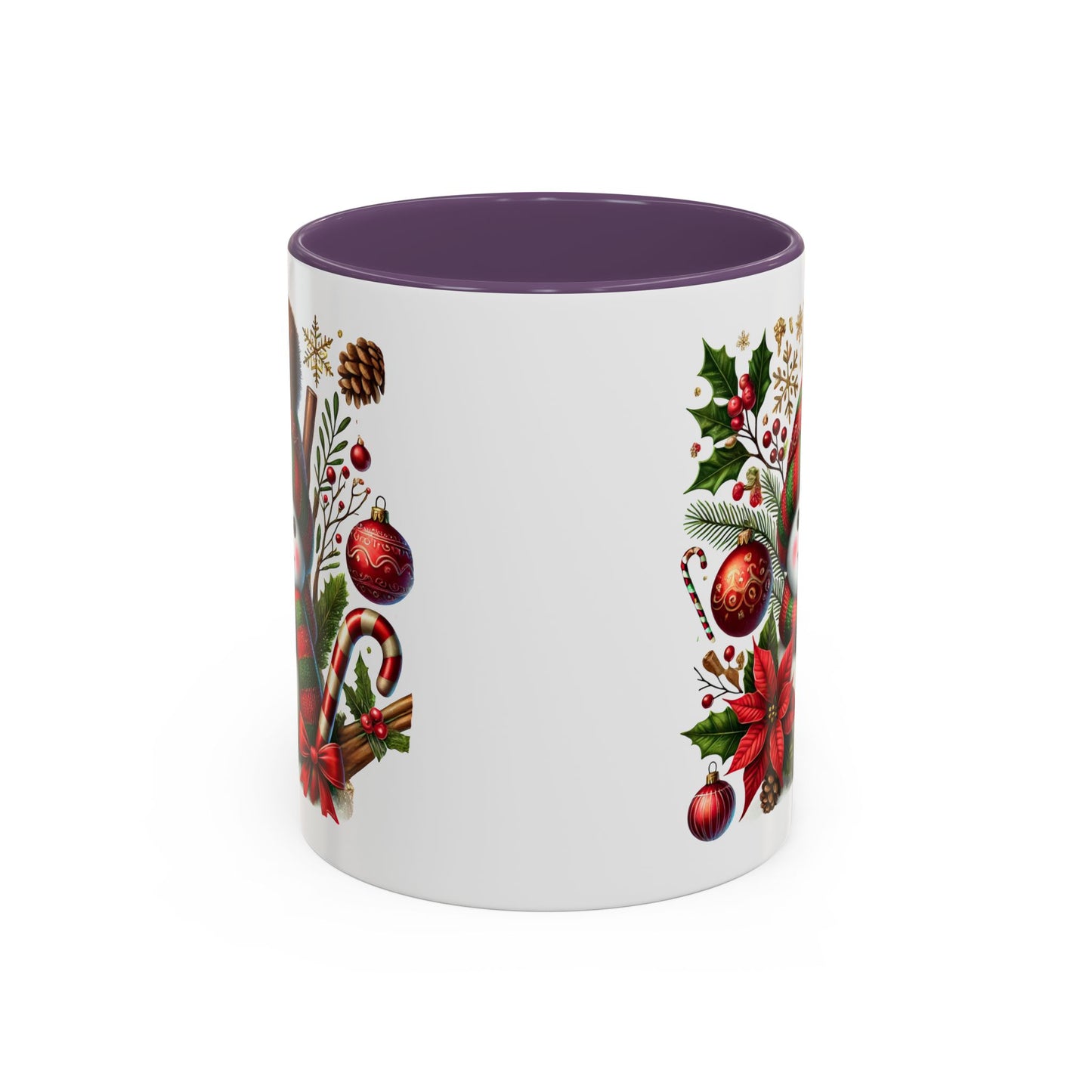 Christmas Mug - Red and Green Snowman