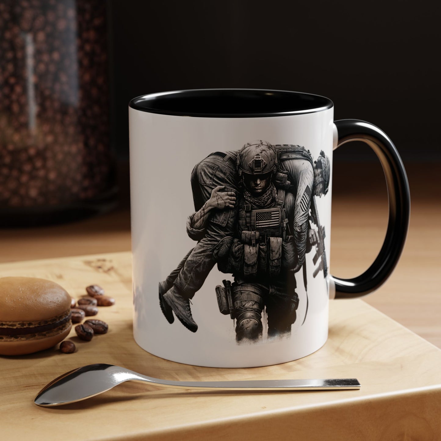 4th of July Mug - American Combat Soldiers