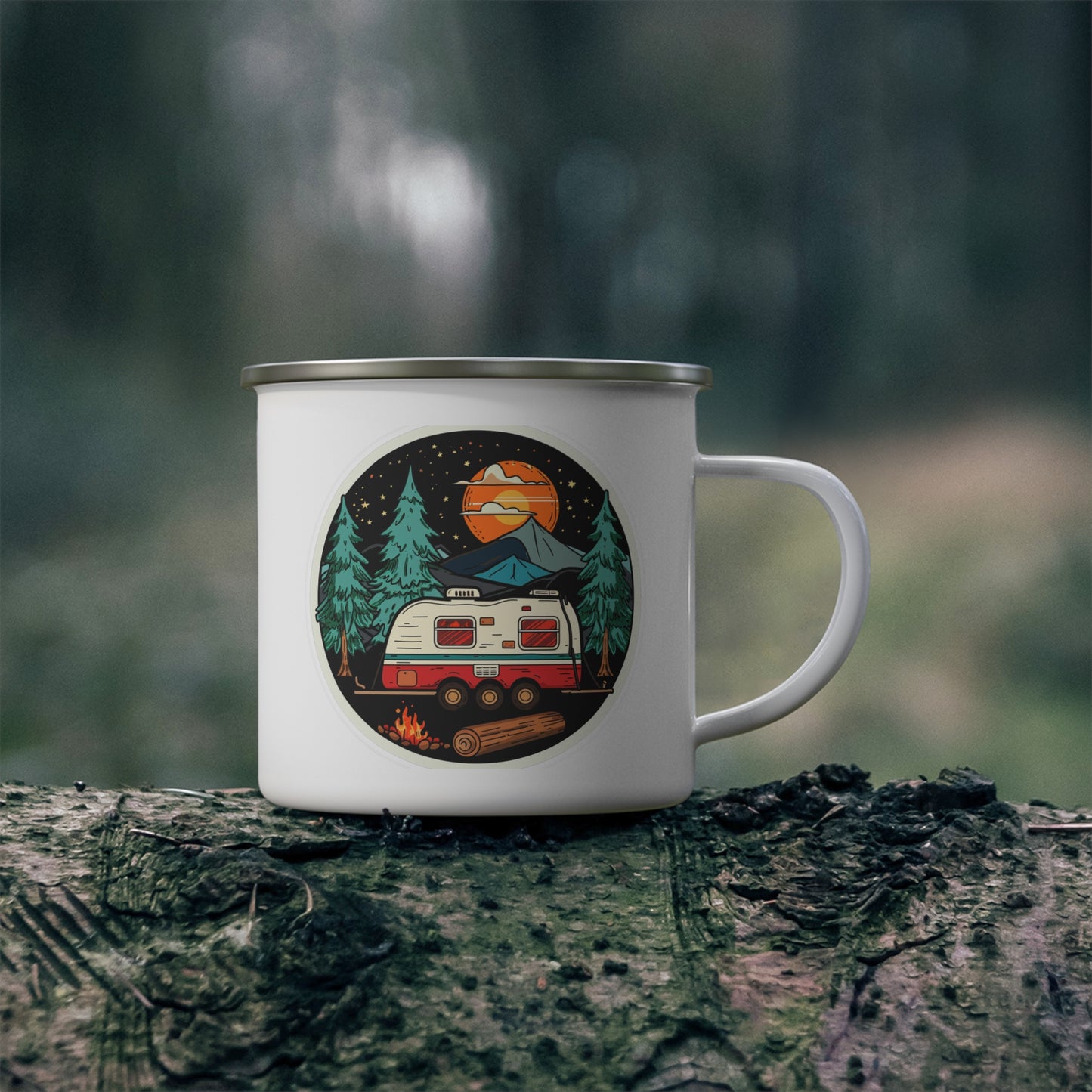 Adventure Mug - Camping Landscape 12
