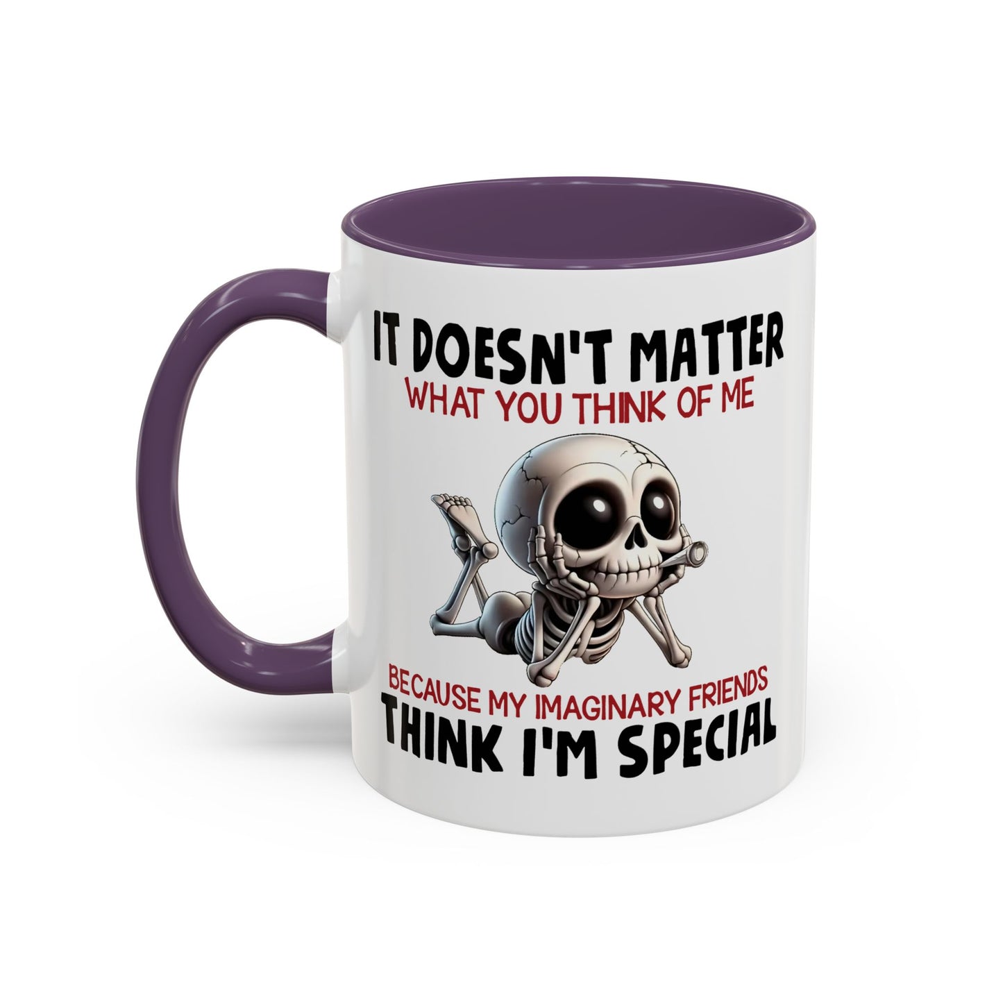 Humor Mug - It Doesn't Matter What You Think of Me