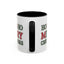 Christmas Mug - Ho Ho Ho Merry Christmas Green & Red Text 2