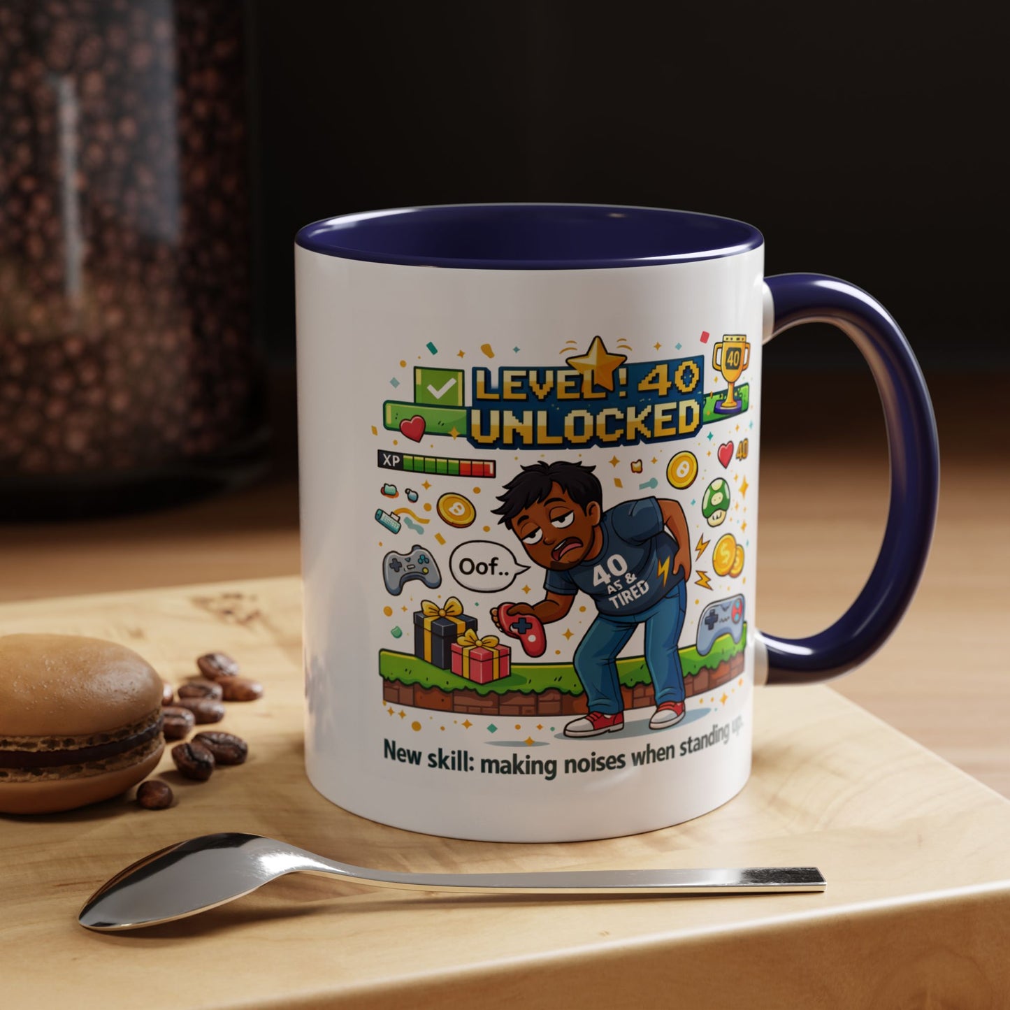 Birthday Mug - Level 40 Unlocked