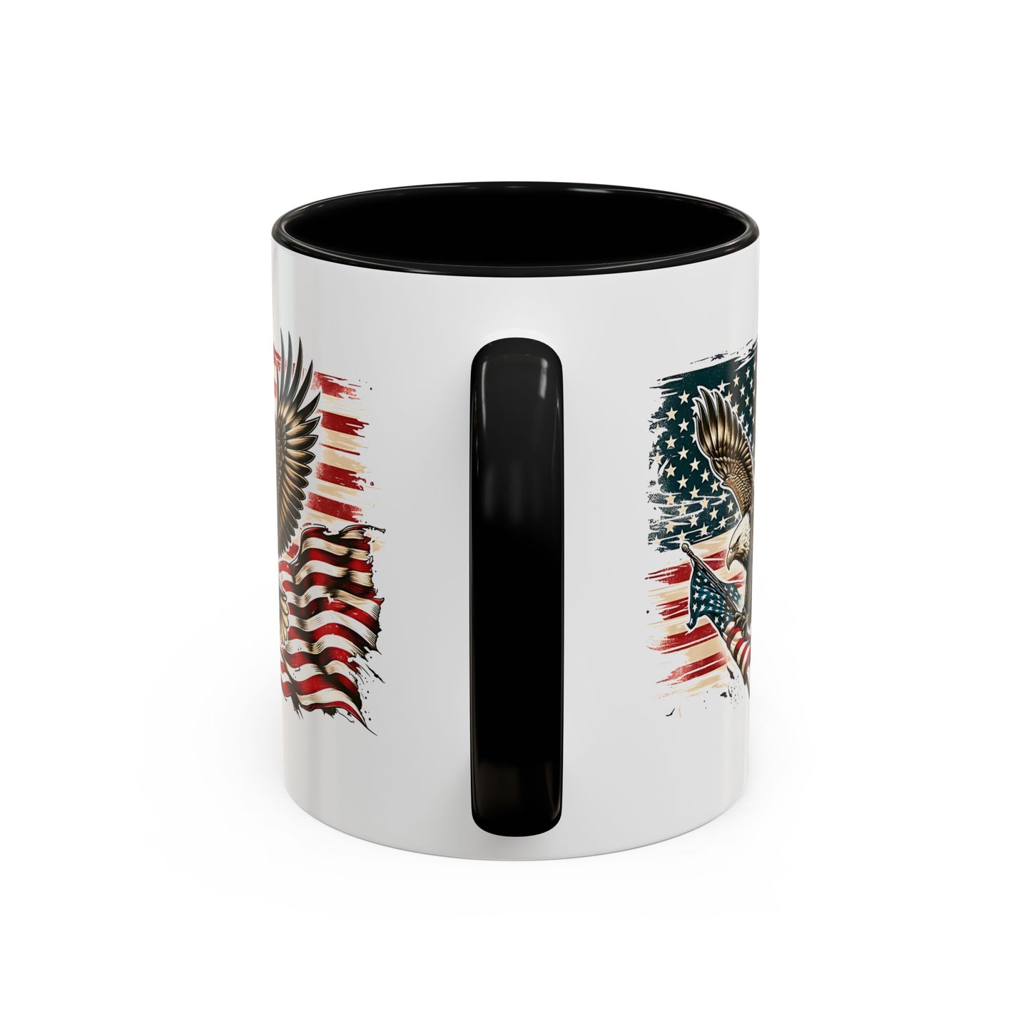 4th of July Mug - American Bald Eagle Flag 9