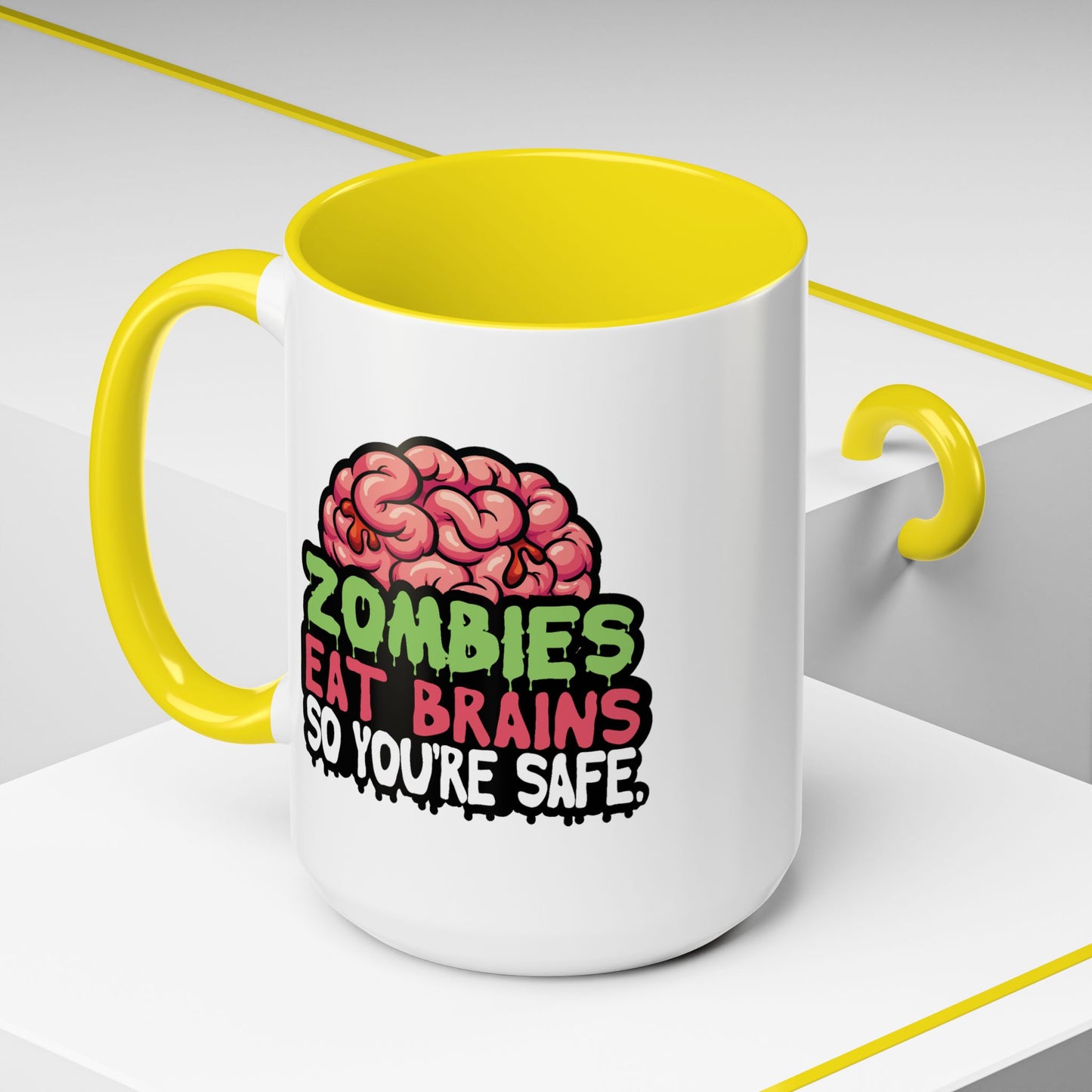 Humor Mug - Zombies Eat Brains