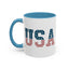 4th of July Mug - USA American Flag