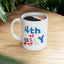 4th of July Mug - 4th of July Red White and Blue