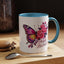 Birthday Mug - Butterfly Flowers